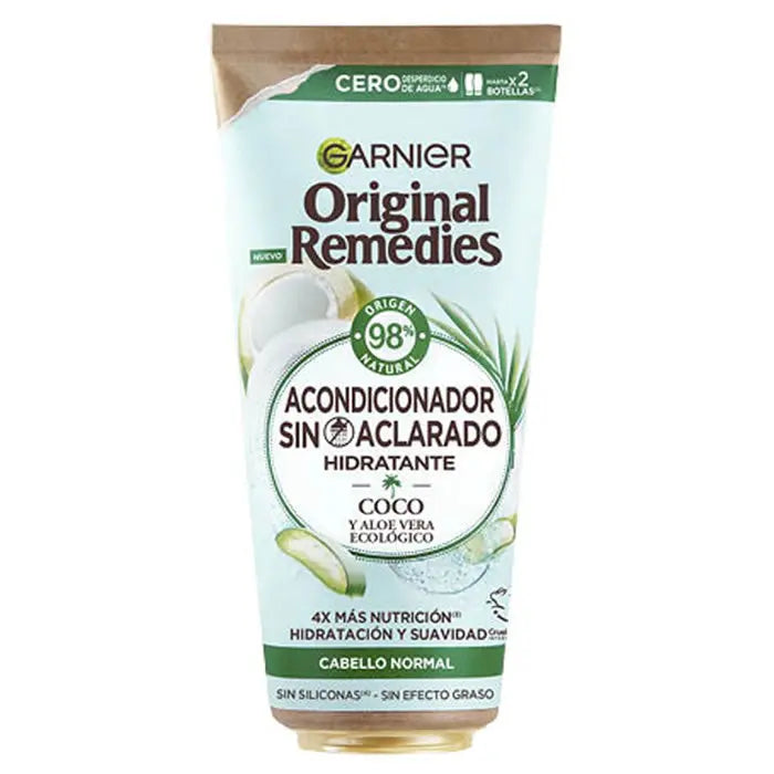 Garnier Original Remedies Coconut And Aloe Vera Leave In Conditioner 200ml Jag Couture London - New York