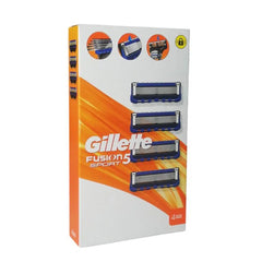 Gillette Fusion Sport 5 Recambio Cuchillas Pack 4un Jag Couture London - New York
