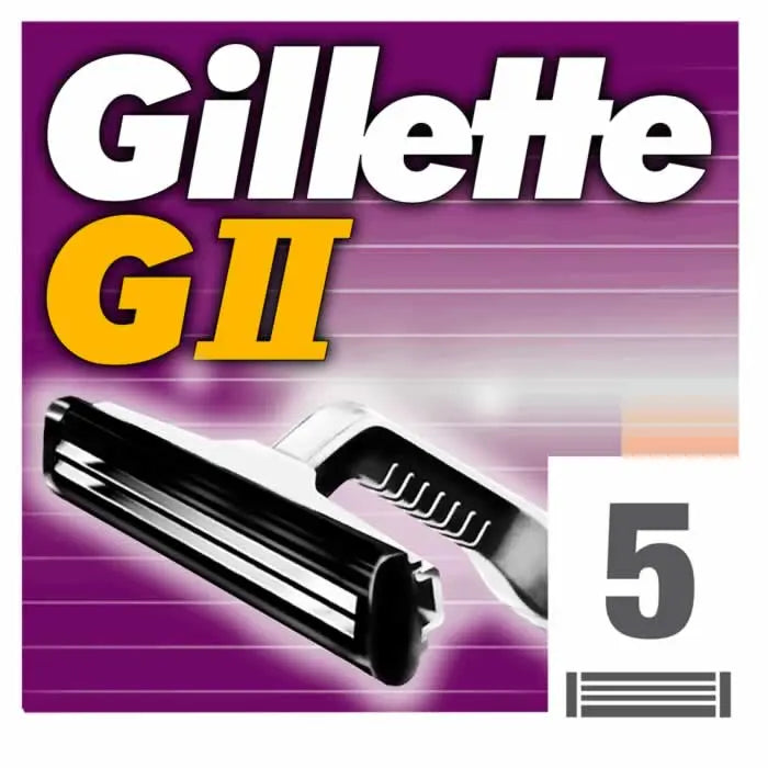 Gillette GII Refill 5 Units Jag Couture London - New York