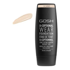 Jag Couture London - New York Gosh X-Ceptional Wear Foundation Long Lasting Makeup 14 Sand 35ml