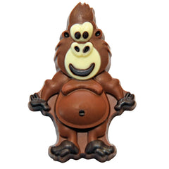 Guy the gorilla - decorated solid milk chocolate - appr 36pcs Jag Couture London - New York