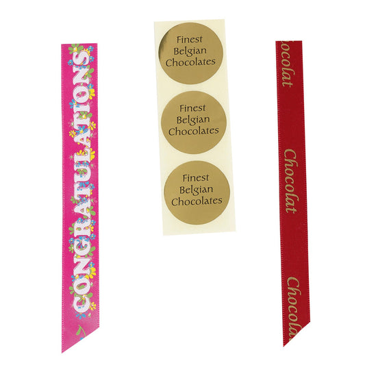 Finest Belgian chocolate stickers