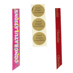 Finest Belgian chocolate stickers