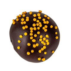 Orange truffle - flavoured oatmilk ganache in dark chocolate 12.8g