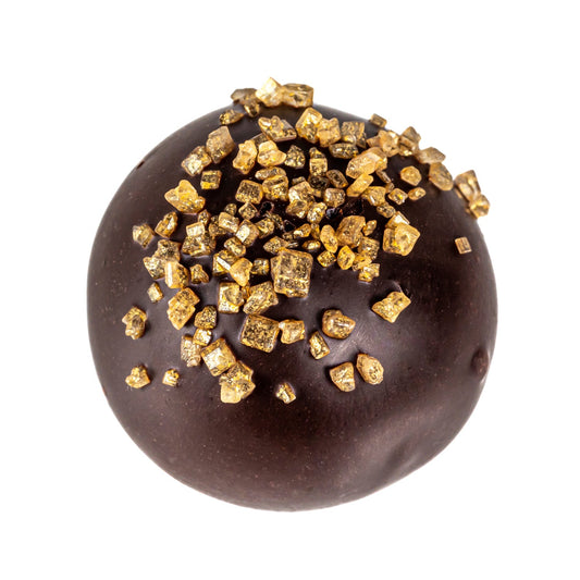 Spiced Rum truffle - flavoured oatmilk ganache in dark chocolate 12.8g