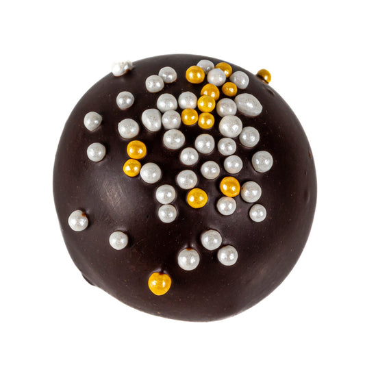 Champagne truffle - flavoured oatmilk ganache in dark chocolate 12.8g