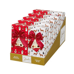 Hamlet Rudolph design wrapped ballotins of assorted Belgian chocolates - 2 designs