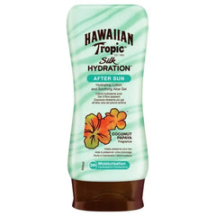 Jag Couture London - New York Hawaiian Tropic Silk Hydration Aftersun Aloe Vera Coconut Papaya 200ml