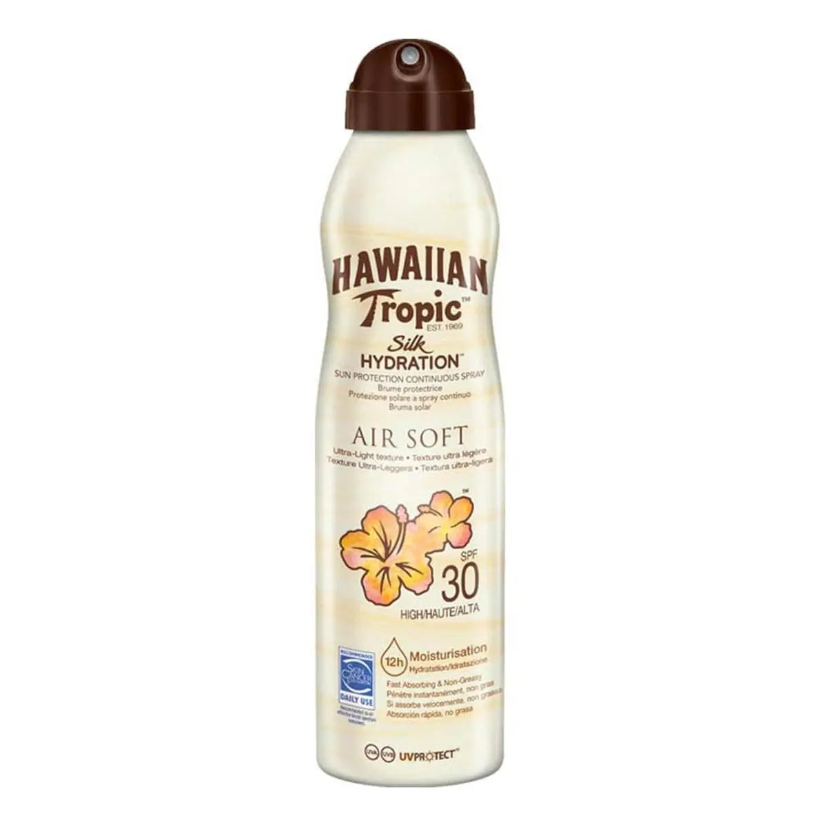 Jag Couture London - New York Hawaiian Tropic Silk Hydration Air Soft Sunscreen Mist Spf30 177ml