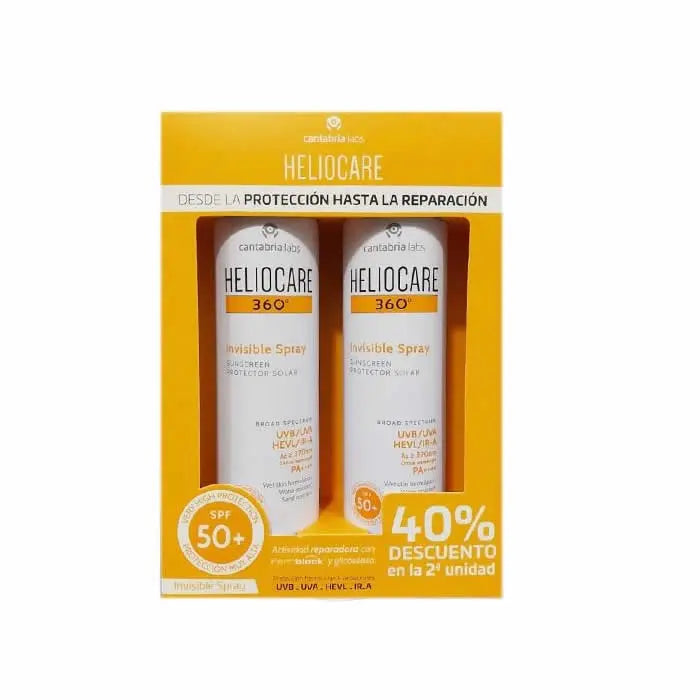Heliocare Invisible Spray 360 Spf50+ 2x200ml Jag Couture London - New York