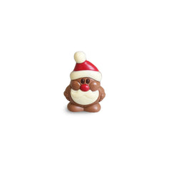 Jag Couture London - New York Hollow milk and white chocolate decorated mini hippy Santas - 9cm (12 of each)