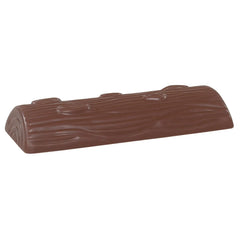 Jag Couture London - New York Hollow milk chocolate half yule log - to be filled yourselves 20 x 7.5cm