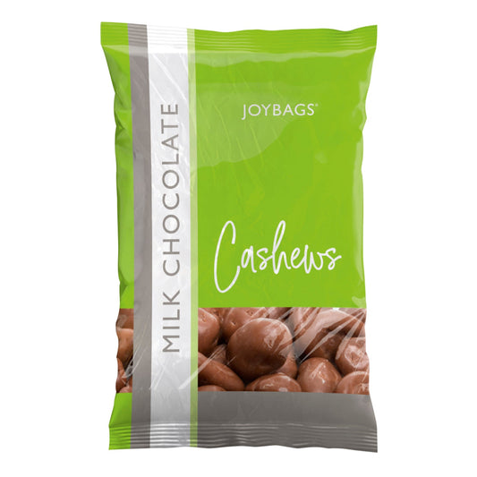 Joybags milk chocolate covered cashews