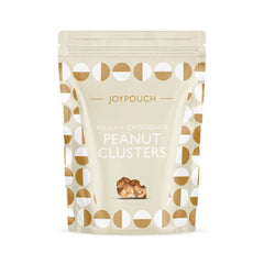 Joypouch milk chocolate covered peanut clusters