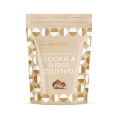 Joypouch milk chocolate covered cookie & fudge clusters