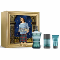 Jag Couture London - New York Jean Paul Gaultier Le Male Eau De Toilette Spray 125ml Set 3 Pieces