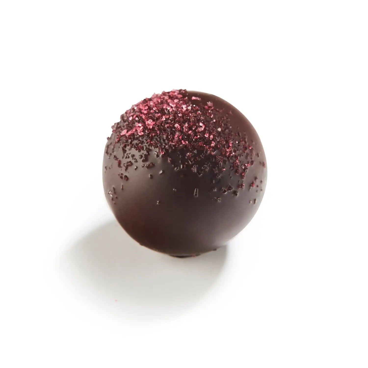 Jill - dark chocolate with raspberry flavoured ganache 14g Jag Couture London - New York