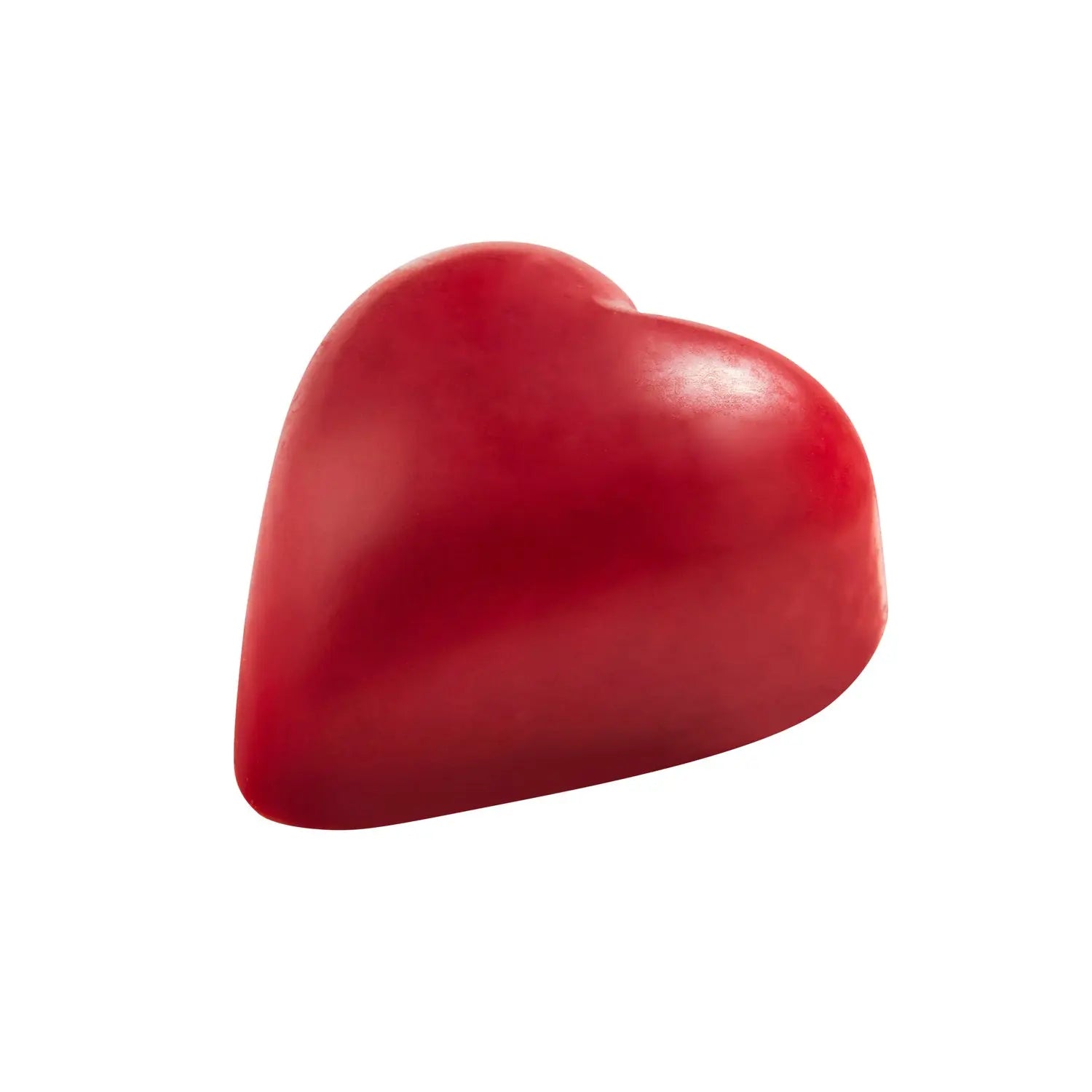 Julio - red coloured white chocolate heart with praline 14g Jag Couture London - New York