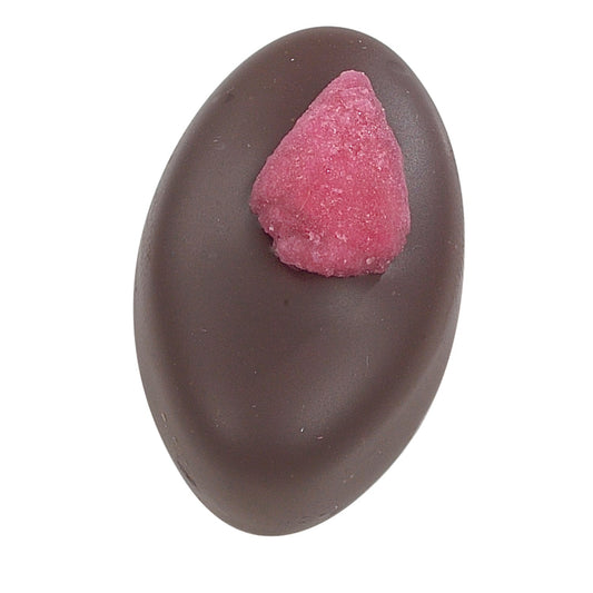 Rose fondant cream - enrobed in dark chocolate with rose flavoured piece 10g