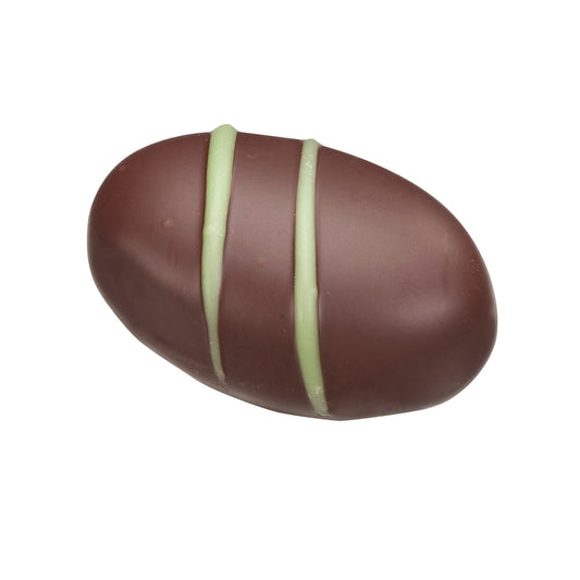 Lime fondant cream - enrobed in dark chocolate 10g