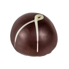 Apricot & amaretto - apricot & amaretto crème fraîche in dark chocolate 14g