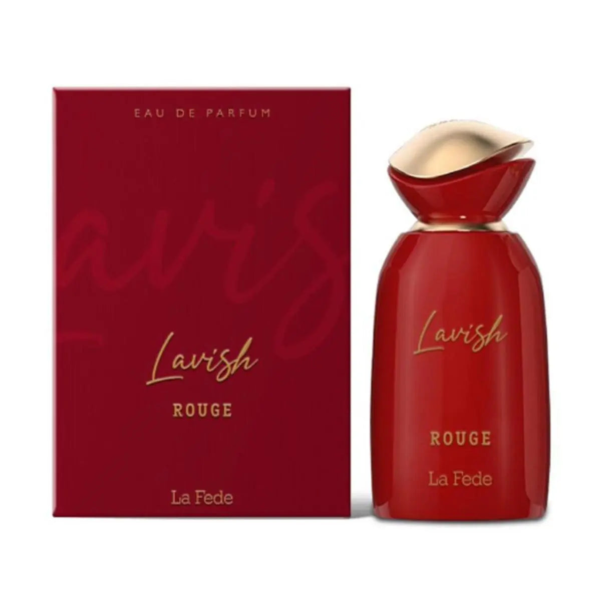 Jag Couture London - New York Khadlaj Perfumes La Fede Lavish Rouge Eau De Parfum 100ml