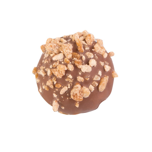 Hazelnut Truffle - milk chocolate with a fresh cream and hazelnut blend 13g approx 3kg