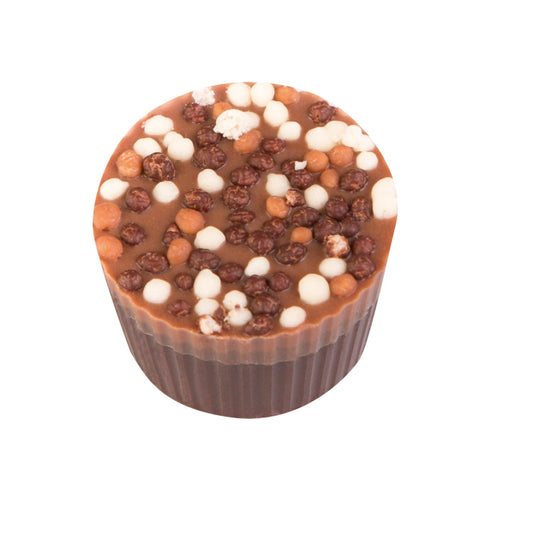 Triple Choc Cup - fresh cream and milk chocolate encased in a dark chocolate shell 12g approx 860g