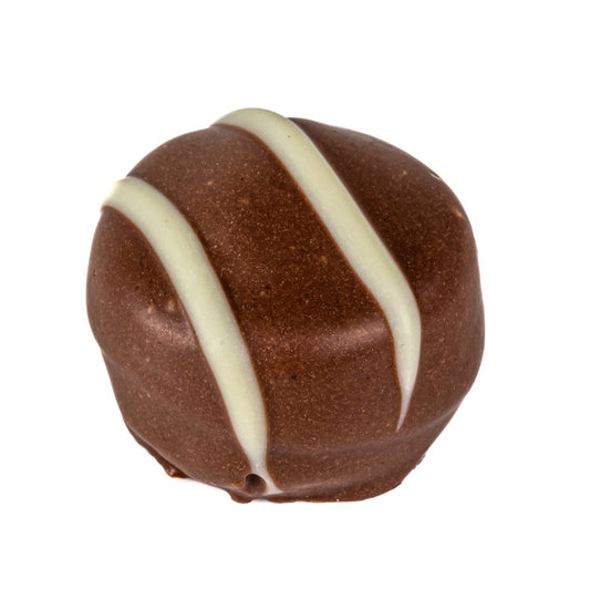 Chocolate Heaven - light chocolate mousse in milk chocolate with white stripe 15g