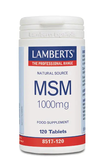 Lamberts Msm 1000 Mg 120 Tabs Jag Couture London - New York