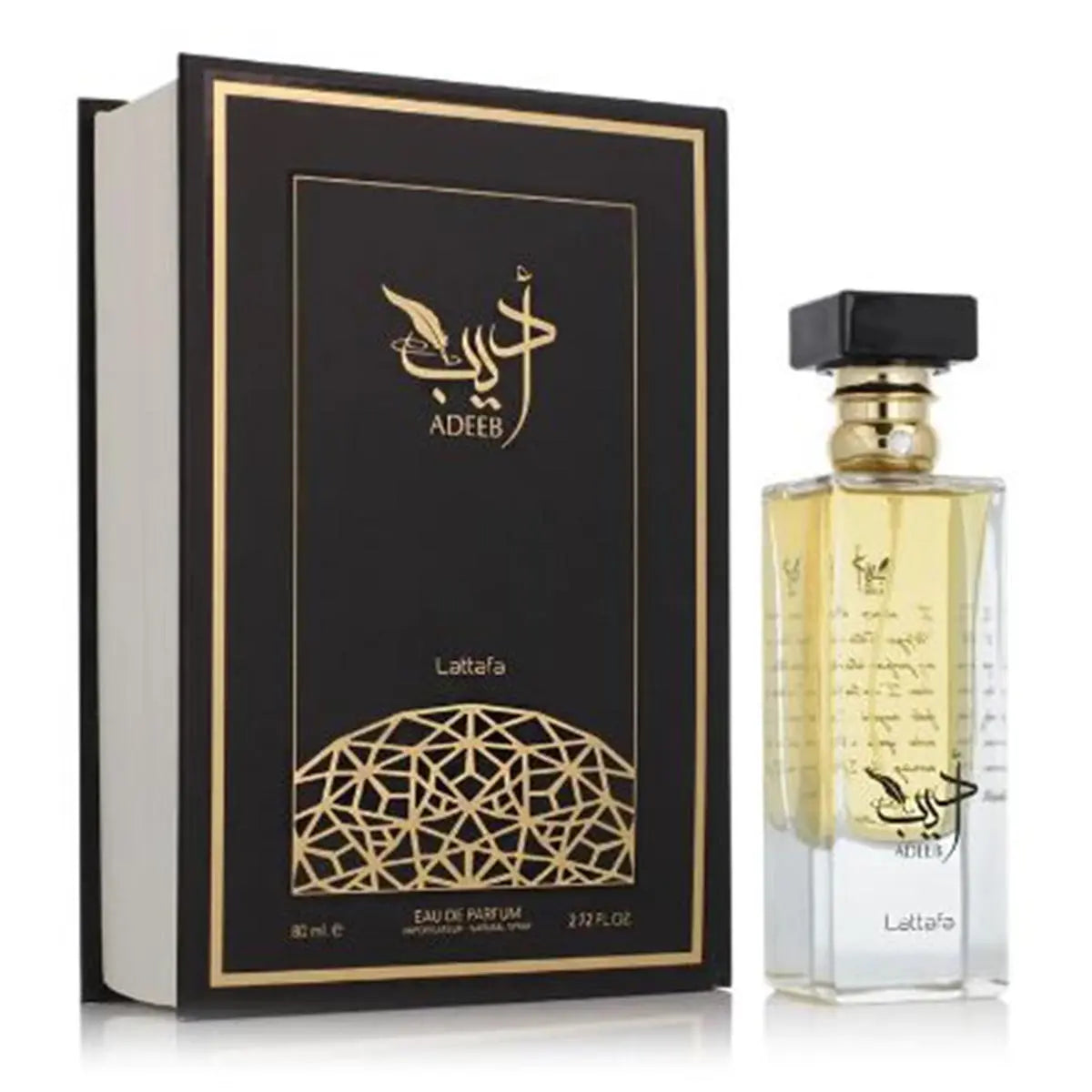 Lattafa Adeeb Eau De Parfum 80ml Spray Jag Couture London - New York