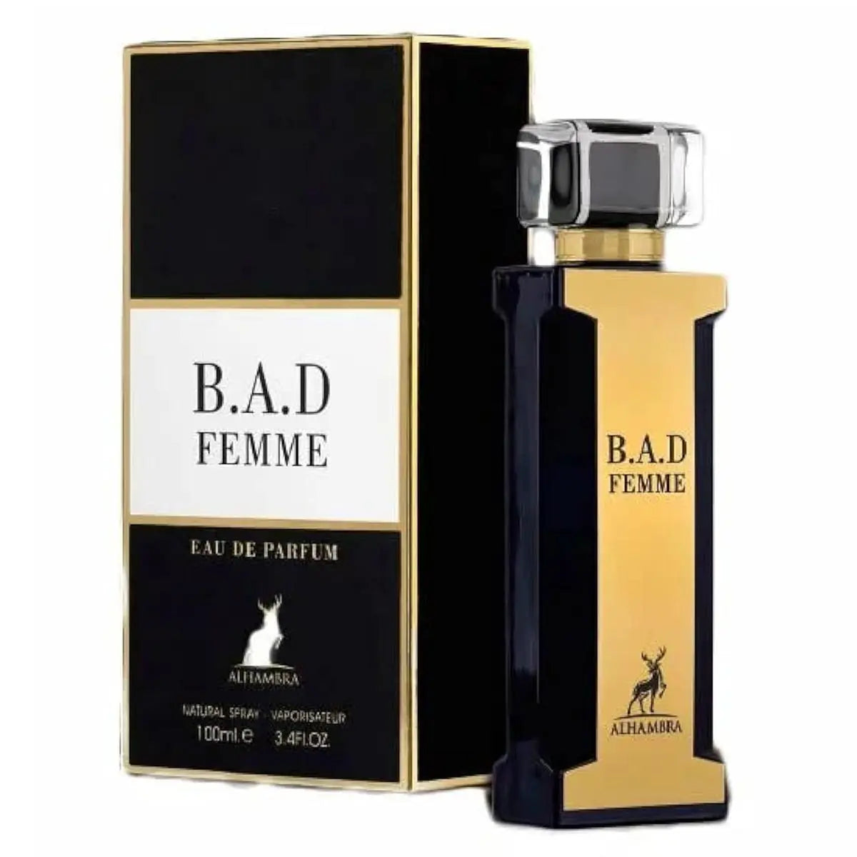 Lattafa B A D Femme Eau De Parfum 100ml Spray Jag Couture London - New York