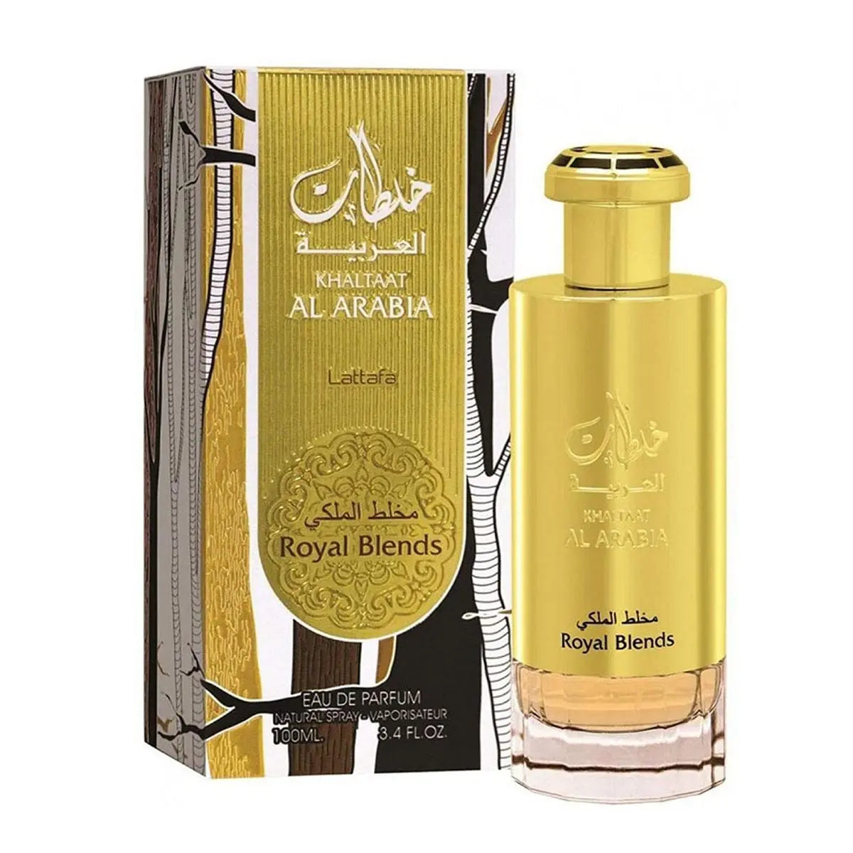 Lattafa Khaltaat Al Arabia Royal Blends Eau De Parfum 100ml Spray Jag Couture London - New York