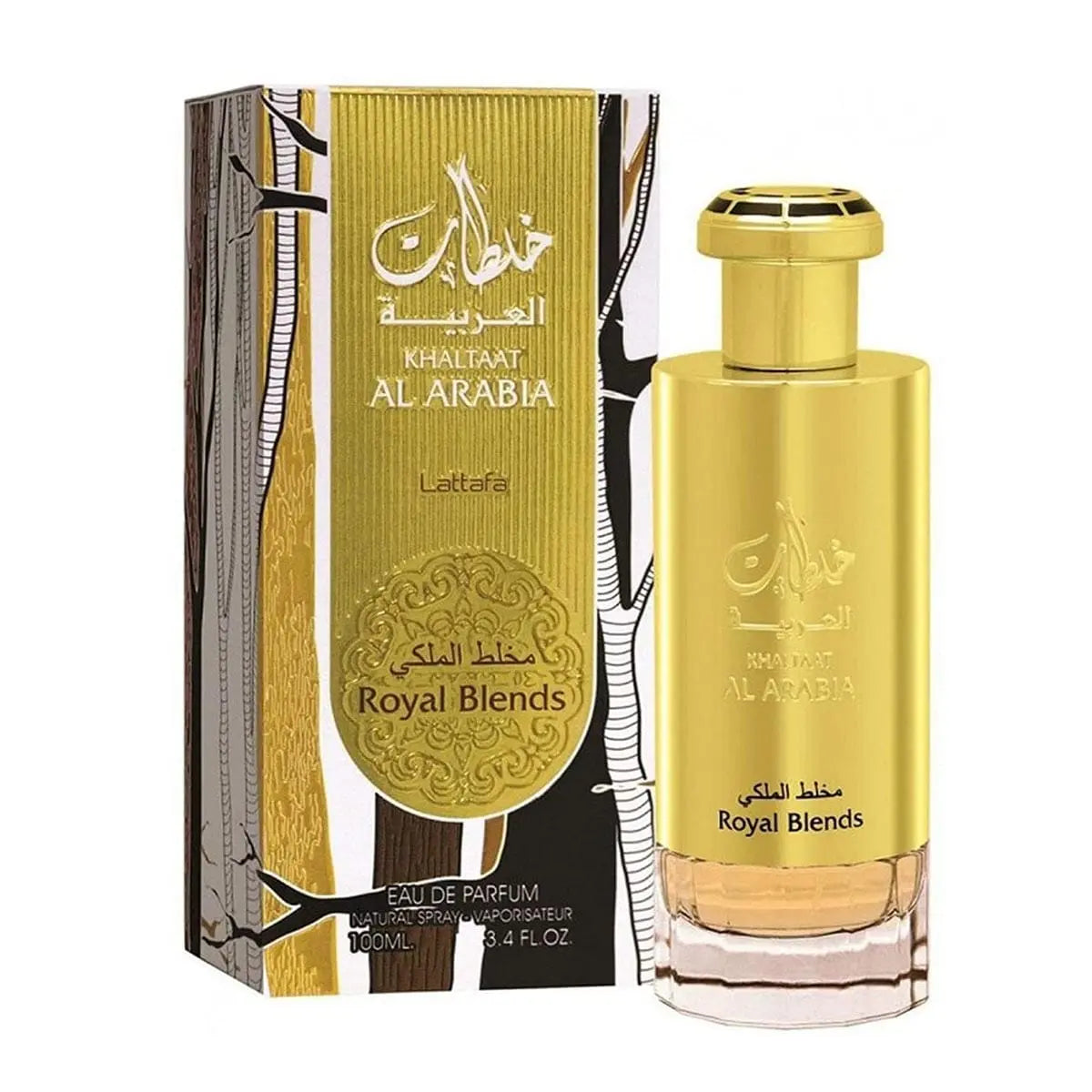 Jag Couture London - New York Lattafa Khaltaat Al Arabia Royal Blends Eau De Parfum 100ml Spray