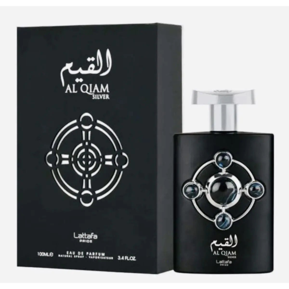 Lattafa Pride Al Qiam Silver Eau De Parfum 100ml Spray Jag Couture London - New York
