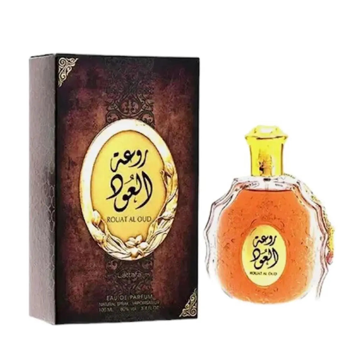 Lattafa Rouat Al Oud Eau De Parfum 100ml Spray Jag Couture London - New York
