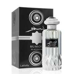 Lattafa Summou Platinum Eau De Parfum 100ml Spray Jag Couture London - New York