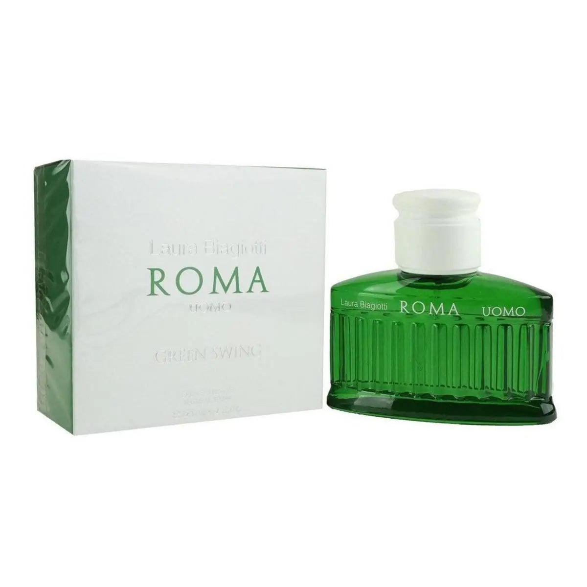 Laura Biagiotti Roma Uomo Eau De Toilette Green Swing 200ml Spray Jag Couture London - New York