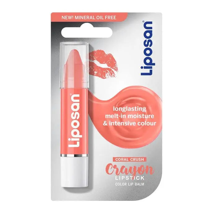 Jag Couture London - New York Liposan Crayon Lip Balm With Colour Coral