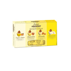 Sfumati Gialli - toasted almonds in white or milk chocolate flavour mix in yellow coloured sugar