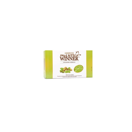 Winner Pistacchio - toasted almonds in pistachio flavoured white chocolate in sugar