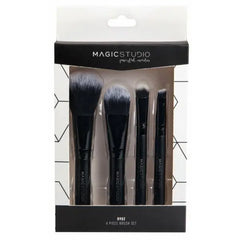 Magic Studio Powerful Cosmetics Brush Lote 4 Piezas Jag Couture London - New York