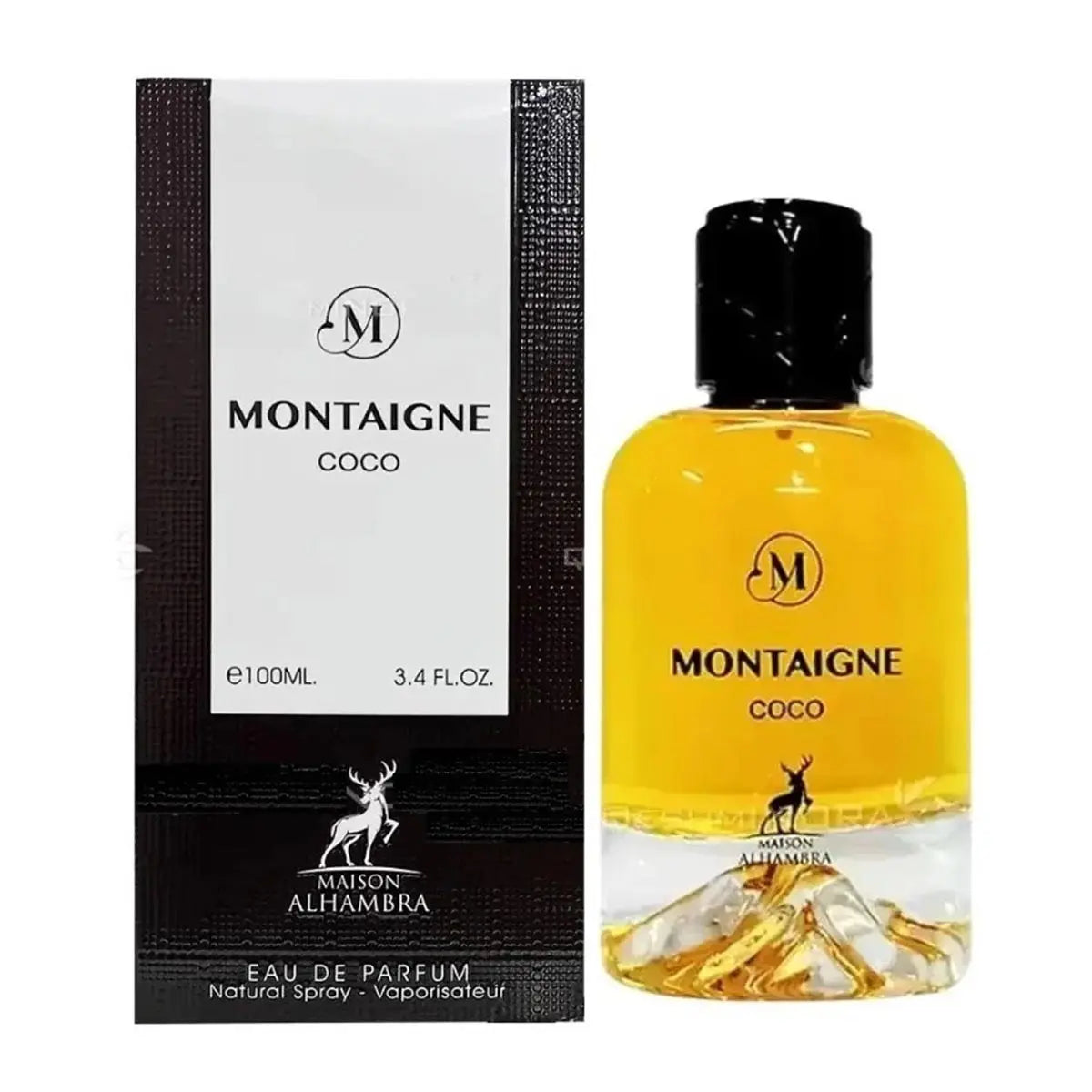 Maison Alhambra Montaigne Coco Eau De Parfum 100ml Spray Jag Couture London - New York