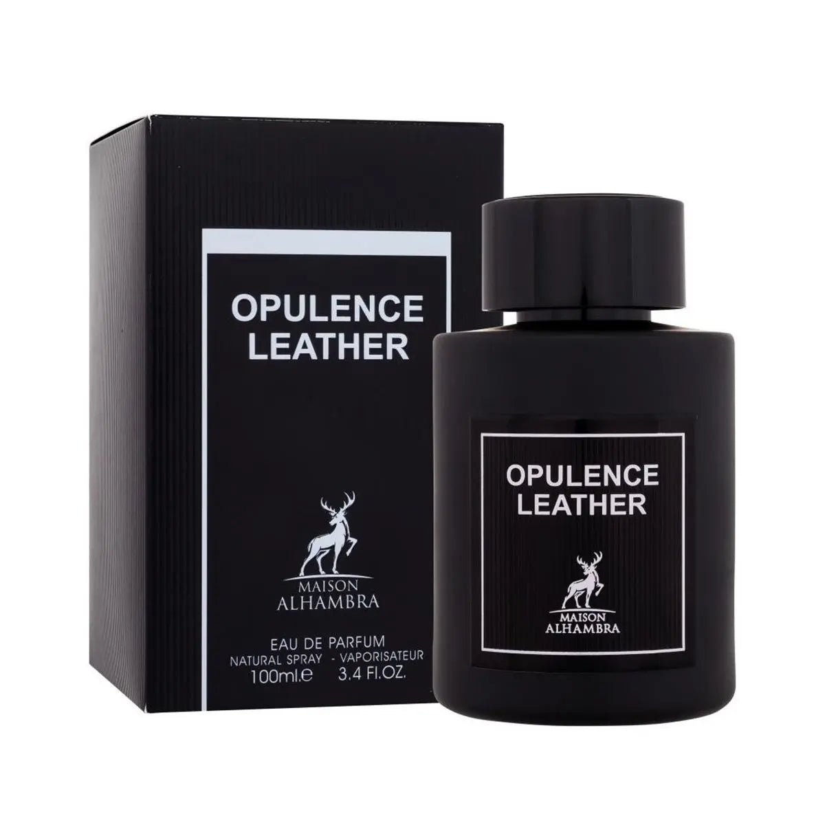 Maison Alhambra Opulence Leather Eau De Parfum 100ml Spray Jag Couture London - New York