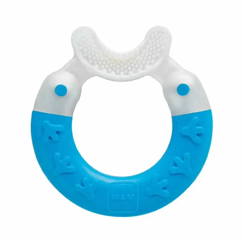 Jag Couture London - New York Mam Bite&Brush Teether Blue