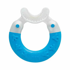 Jag Couture London - New York Mam Bite&Brush Teether Blue