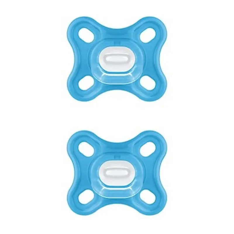 Jag Couture London - New York Mam Comfort Pacifier 0+ Blue 2 Units