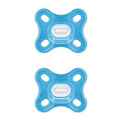 Jag Couture London - New York Mam Comfort Pacifier 0+ Blue 2 Units