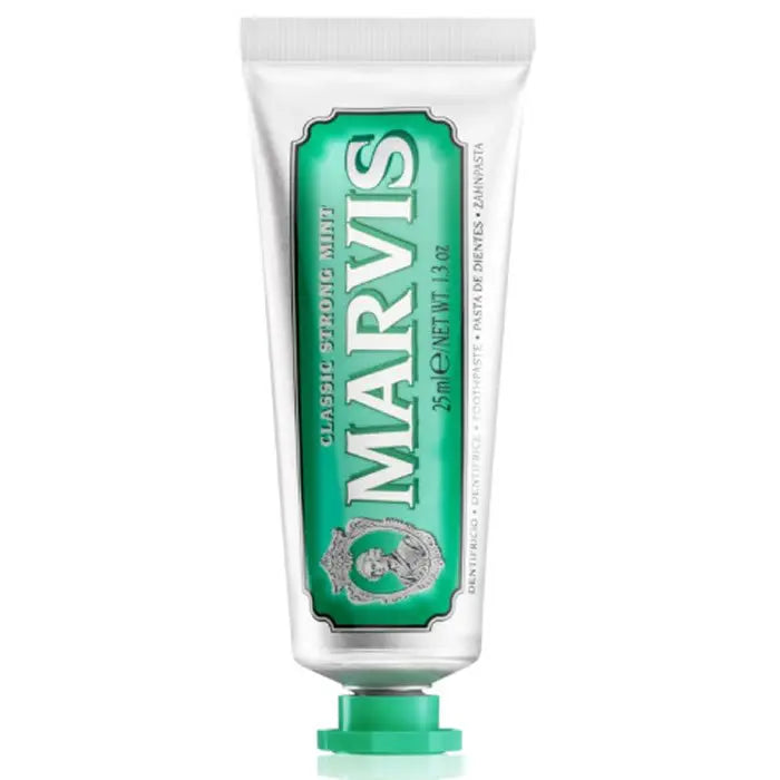 Marvis Classic Strong Mint Toothpaste 25ml Jag Couture London - New York