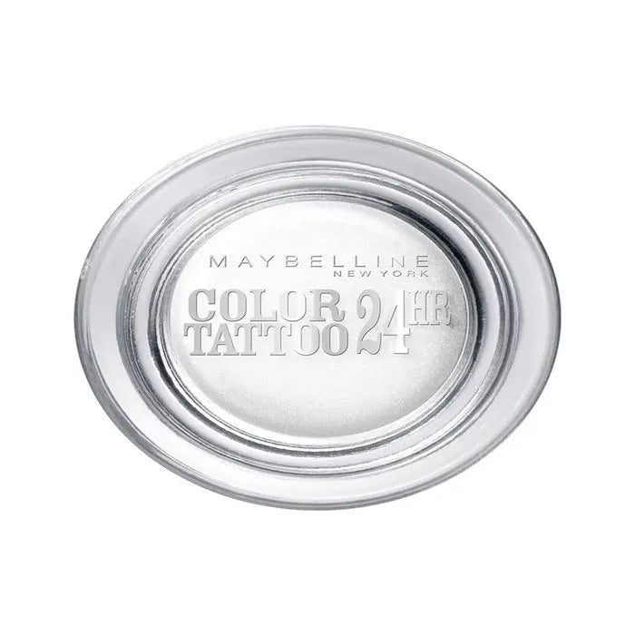 Maybelline Color Tattoo 24h Cream Gel Eye Shadow 45 Infinite White Jag Couture London - New York